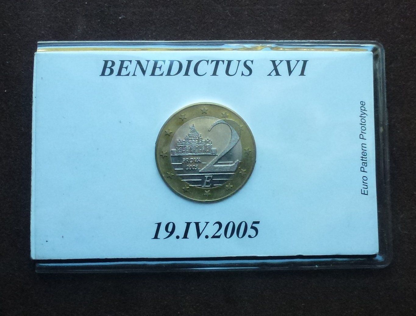 Tutti le monete: Pontificate Joseph Ratzinger 19.IV.2005 – Usato da Walkringen venduto da Casablanca777 2