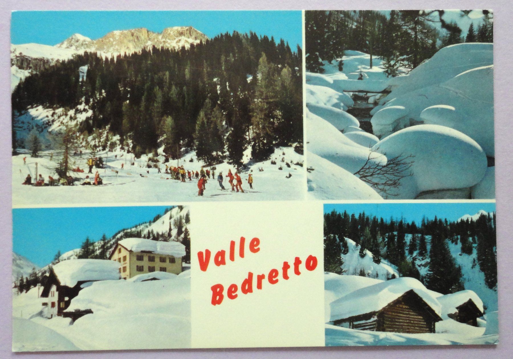Cartoline postali: Valle Bedretto – Usato da Fétigny venduto da Billy2miny