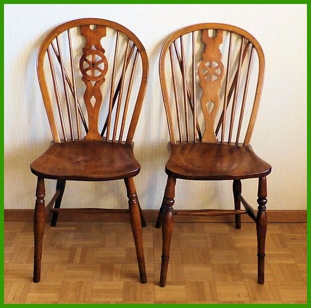 Sedie: 6 originale antike Windsorstühle , England um 1850 – Usato da Frenkendorf venduto da erwins690 1