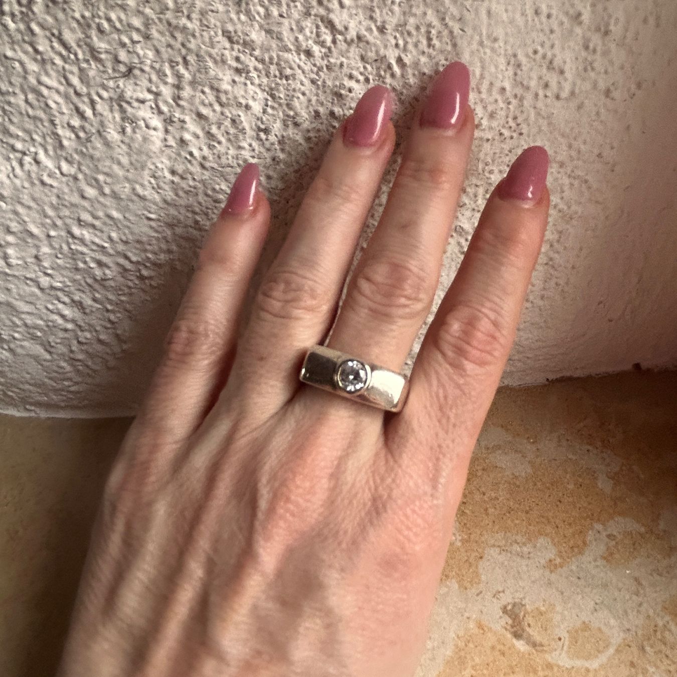Anelli: Silberring massiv GLOW  (gr. 64) – Usato da Basel venduto da bellespirit 2