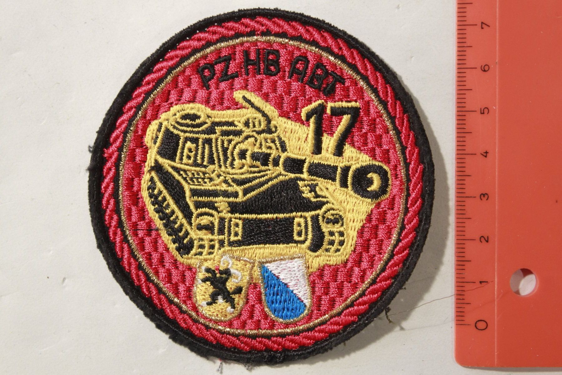 Schweizer Armee Placchette & Badge: PZ HB 17 – Usato da La plaine venduto da 7A6T2ME