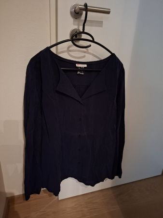 Street One Bluse, dunkelblau, Grösse 42, ungetragen!