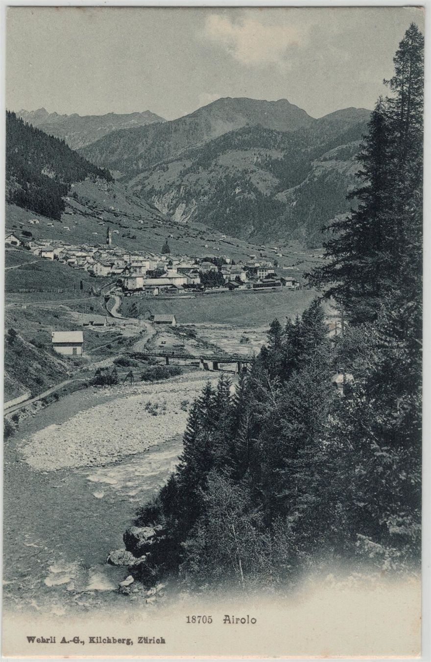 Cartoline postali: TI 37 Airolo – Nuovo (secondo la descrizione) da Fribourg venduto da philafri