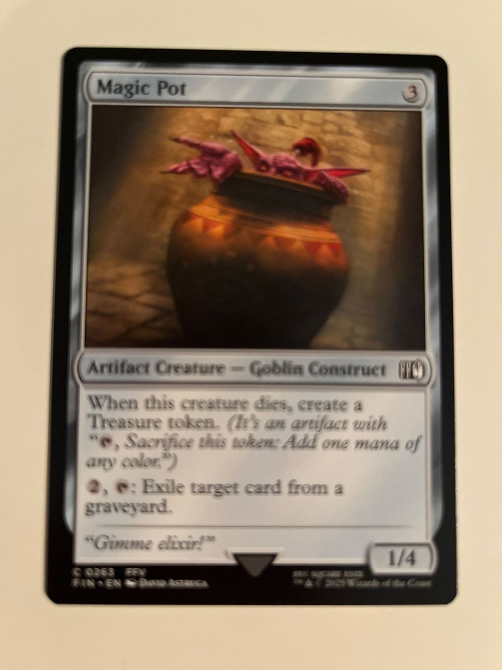 Magic The Gathering Carte collezionabili: 1 x Magic Pot - Magic: The Gathering - MtG – Usato da Kriens venduto da Shadi1980