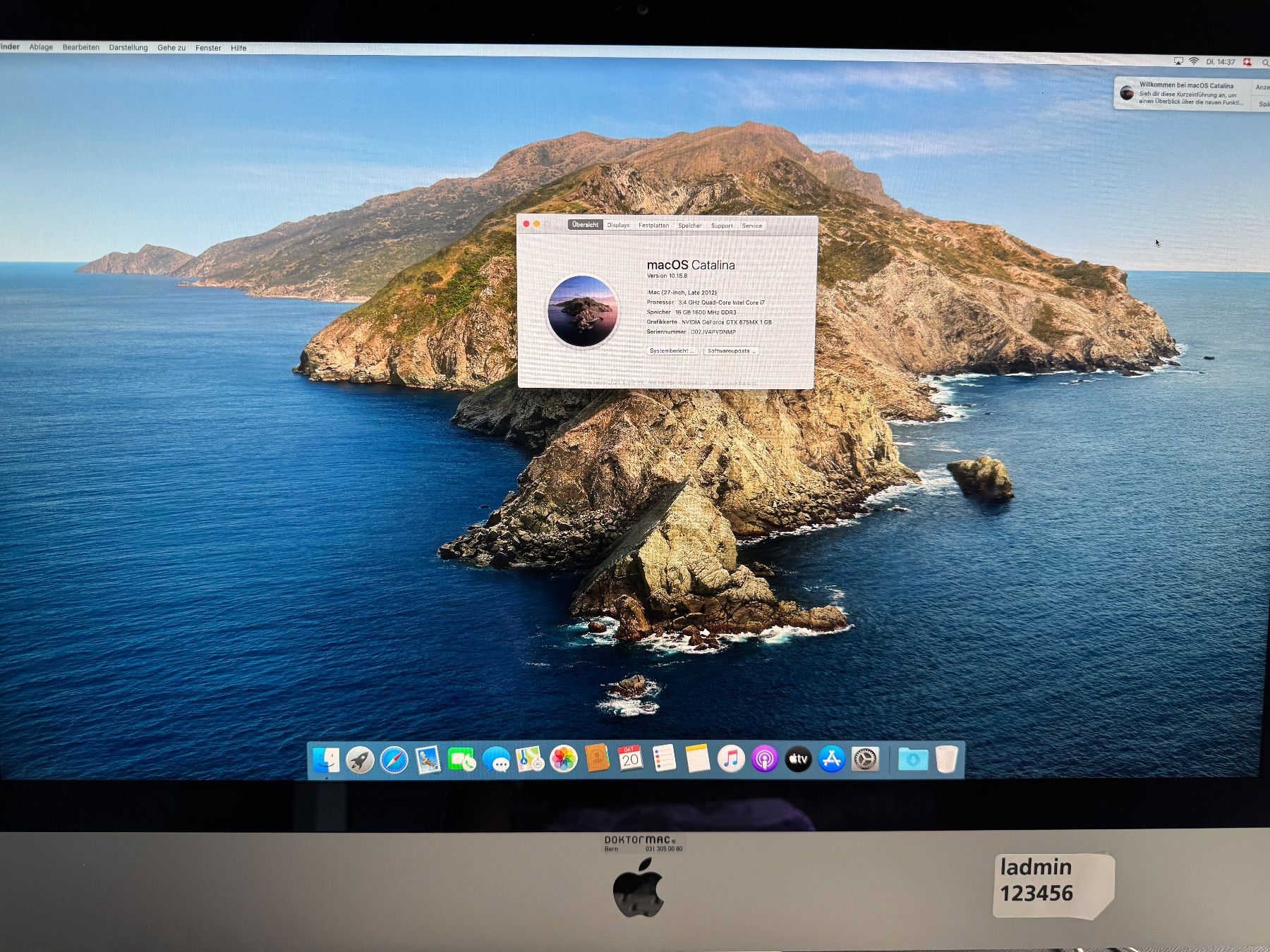 Apple PCs: iMac – Gebraucht aus Bern von doktormac