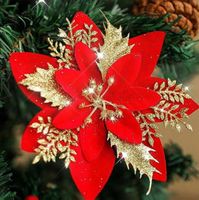 + Weihnachtsblummen Rot Weihnachtsbaum Deko