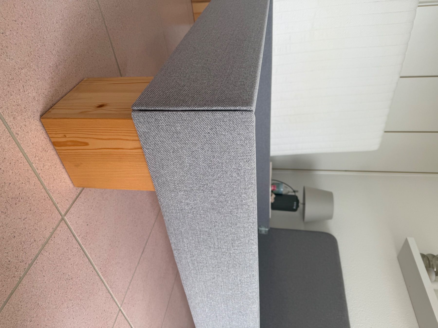 Pfister Letti: graues Bett von Pfister – Usato da Luzern venduto da Julia-oberholzer 1