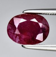 2.13ct Natur Rubin Edelstein aus Afrika echter Edelstein