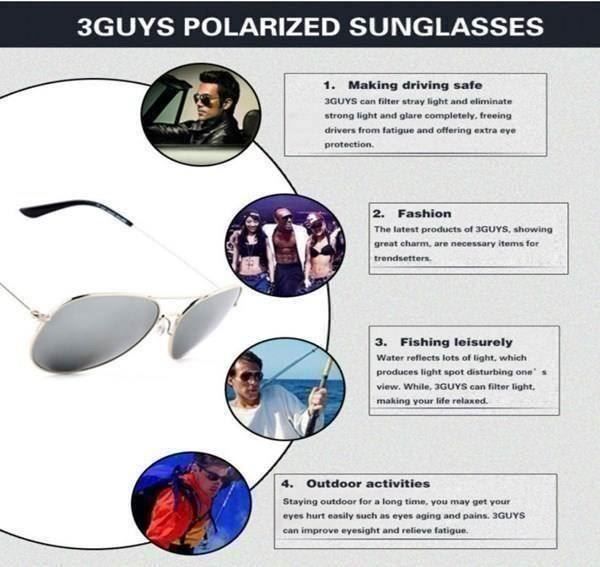 Brillen & Gläser: Original 3Guys Aviator 3025 Silver Mirror – Neu und originalverpackt aus Arbon von Helmuth 4