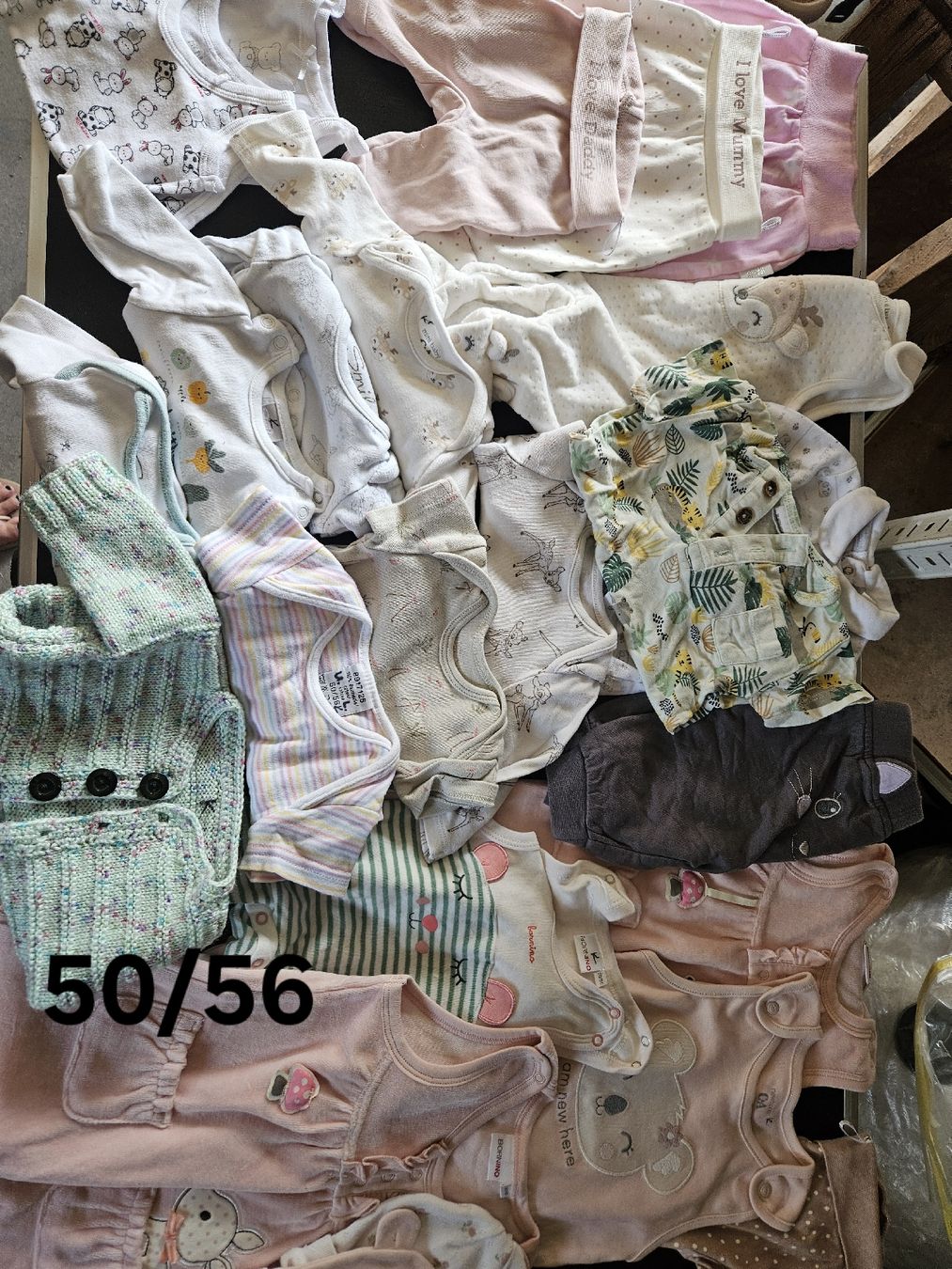Ensembles coordonnés: Babykleiderpacket Grösse 50/56  – D'occasion à Bibern SO par speikyta23