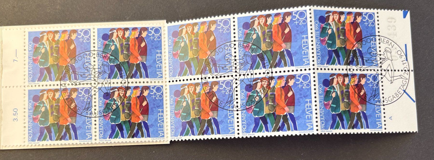 Tutti i francobolli: PRO JUVENTUTE 1990 – Usato da Ostermundigen venduto da Heavenmaus75 3