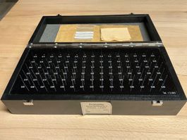 Prüfstifte Satz 0.10-0.99 mm Genauigkeit 0.002 gebraucht