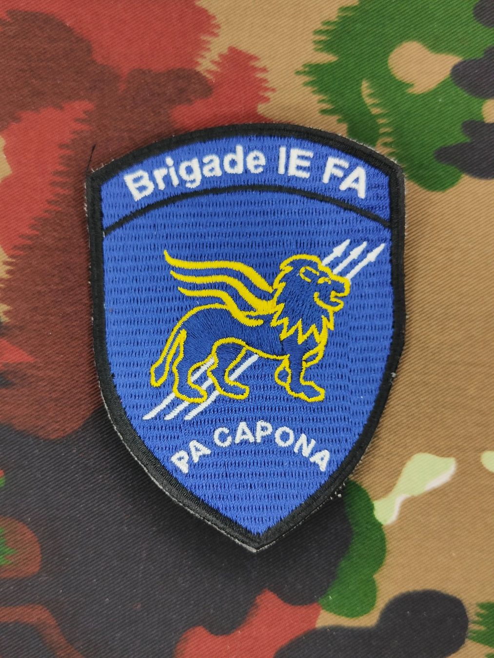 Schweizer Armee Uniformi: Verbandsabzeichen Brigade IE FA – Usato da Bauma venduto da SwissMilitaria