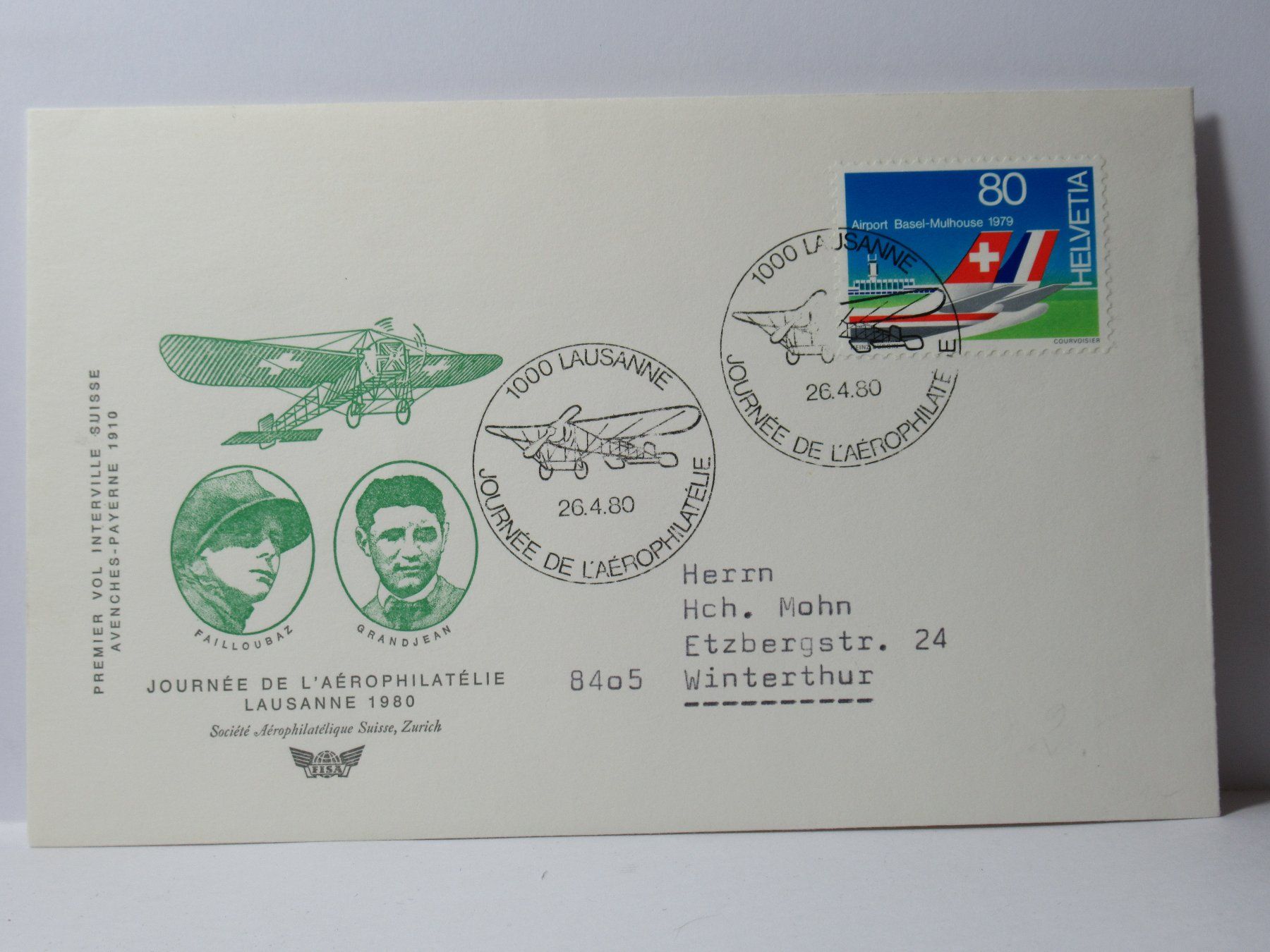 Tutti i francobolli: Stempel Lausanne 1980 – Usato da Grenchen venduto da Bluemchen1900