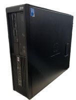 Computer HP Z200 SFF Workstation mit Bildschirm und Zubehör