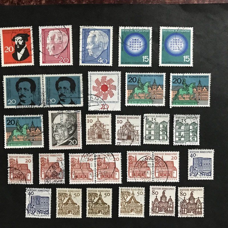 Tutti i francobolli: BRD 1962 - 1975 kl. Sammlung gest – Usato da Uitikon Waldegg venduto da Gooddeal05 3