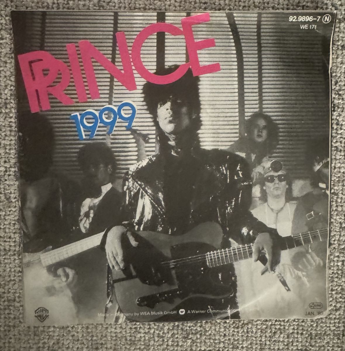Dischi in vinile: Prince -  1999 - 7" Single -  1982 – Usato da Rorbas venduto da BlackstarRecords 1