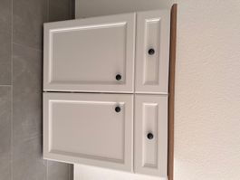 Kommode mit Schubladen, Wandmöbel, weiss
