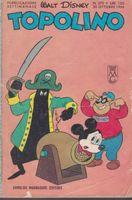 Italian edition Disney TOPOLINO # 570 Oct 30 1966 vintage Mi