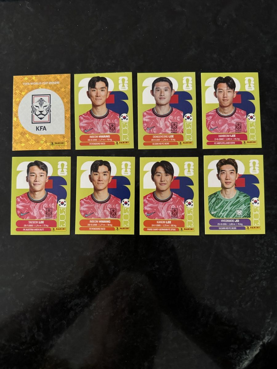 Panini Carte collezionabili: Win2026 KOR – Nuovo (secondo la descrizione) da Oberkulm venduto da Oopeekoo
