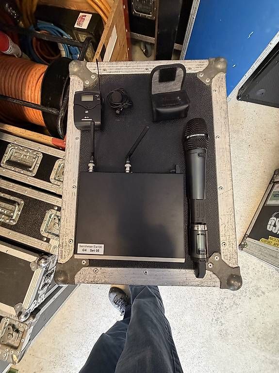 Microfoni: Microfono Sennheiser EW G4 – Usato da Olivone venduto da ValleyProject 2