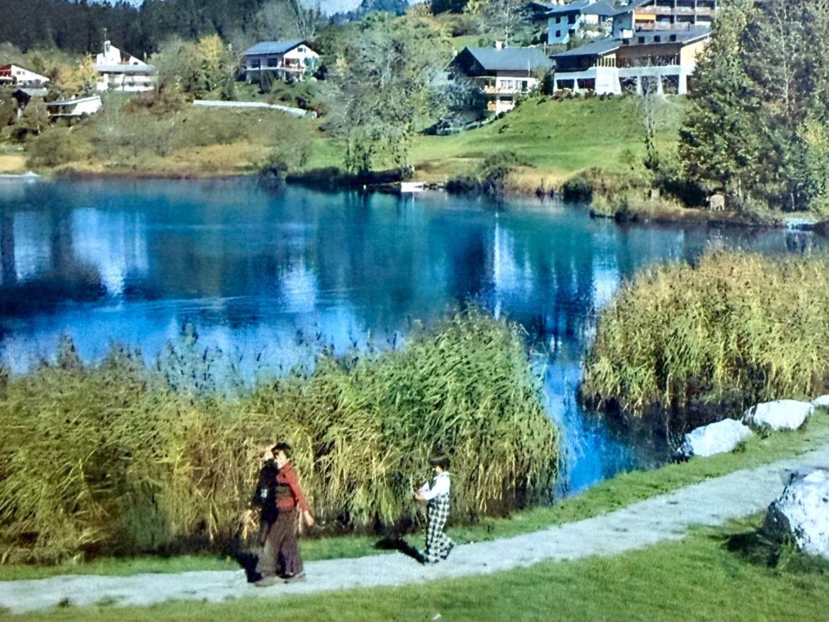 Ansichtskarten: Laax - "Lag grond" Kinder - AK – Gebraucht aus Lutry von Ediego 1