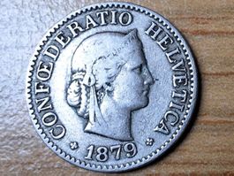 10 Rappen 1879 - 1. Jahrgang!