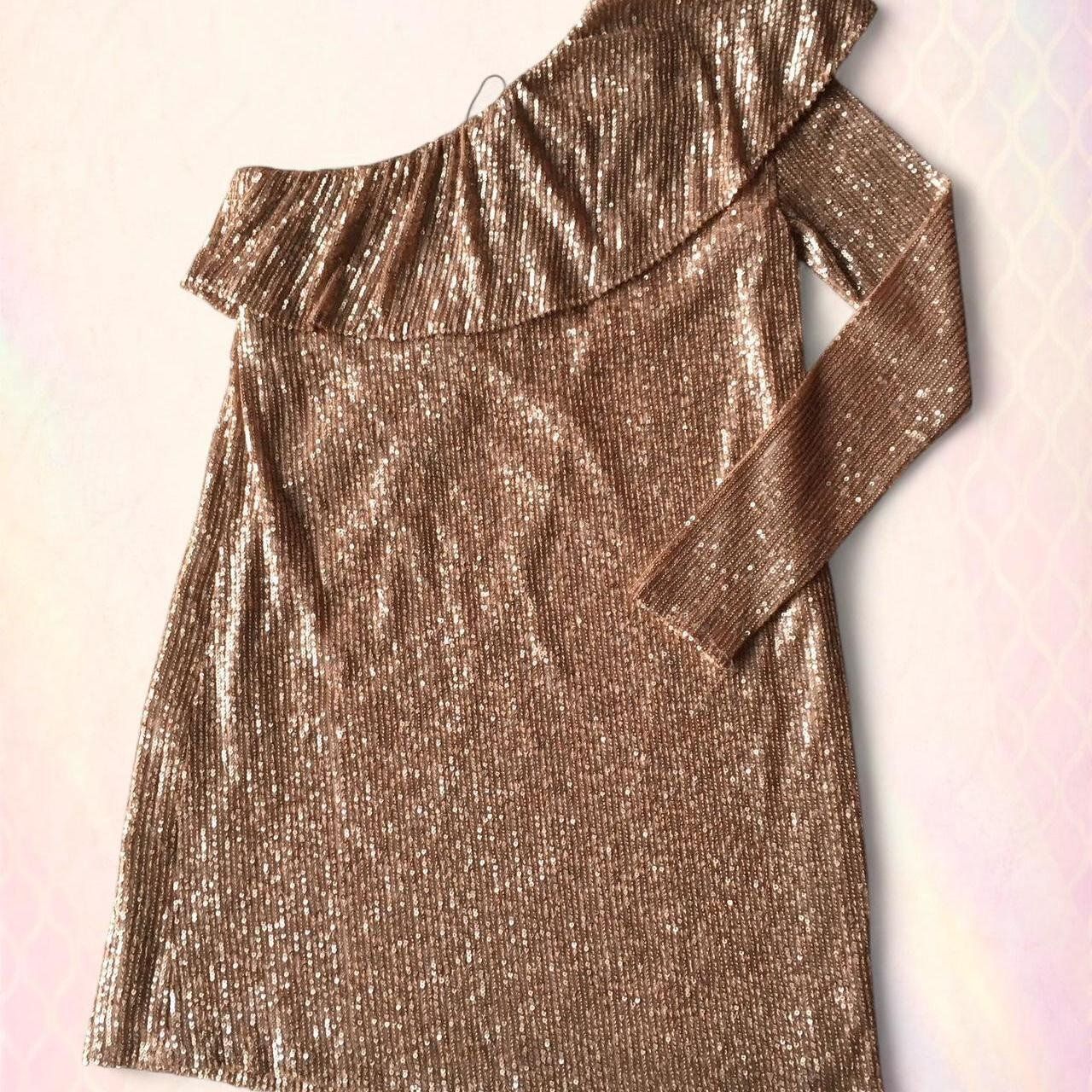 Zara Vestiti: Robe à paillettes Zara dorée - M - neuve – Nuovo e nell'imballaggio originale da Troinex venduto da Irisglo 3