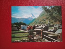 Zermatt Wallis Teilansicht mit Matterhorn