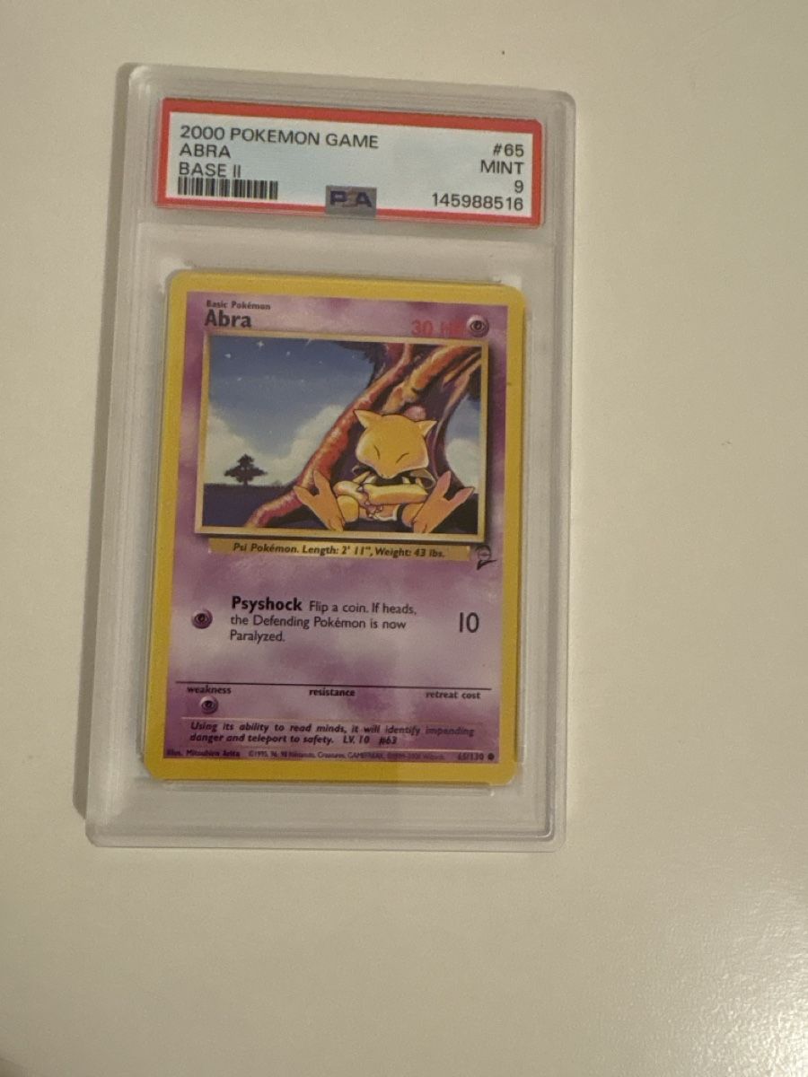 Pokémon Cartes à collectionner: 2000 POKEMON GAME ABRA BASE ll – D'occasion à Niederurnen par leo_29l5