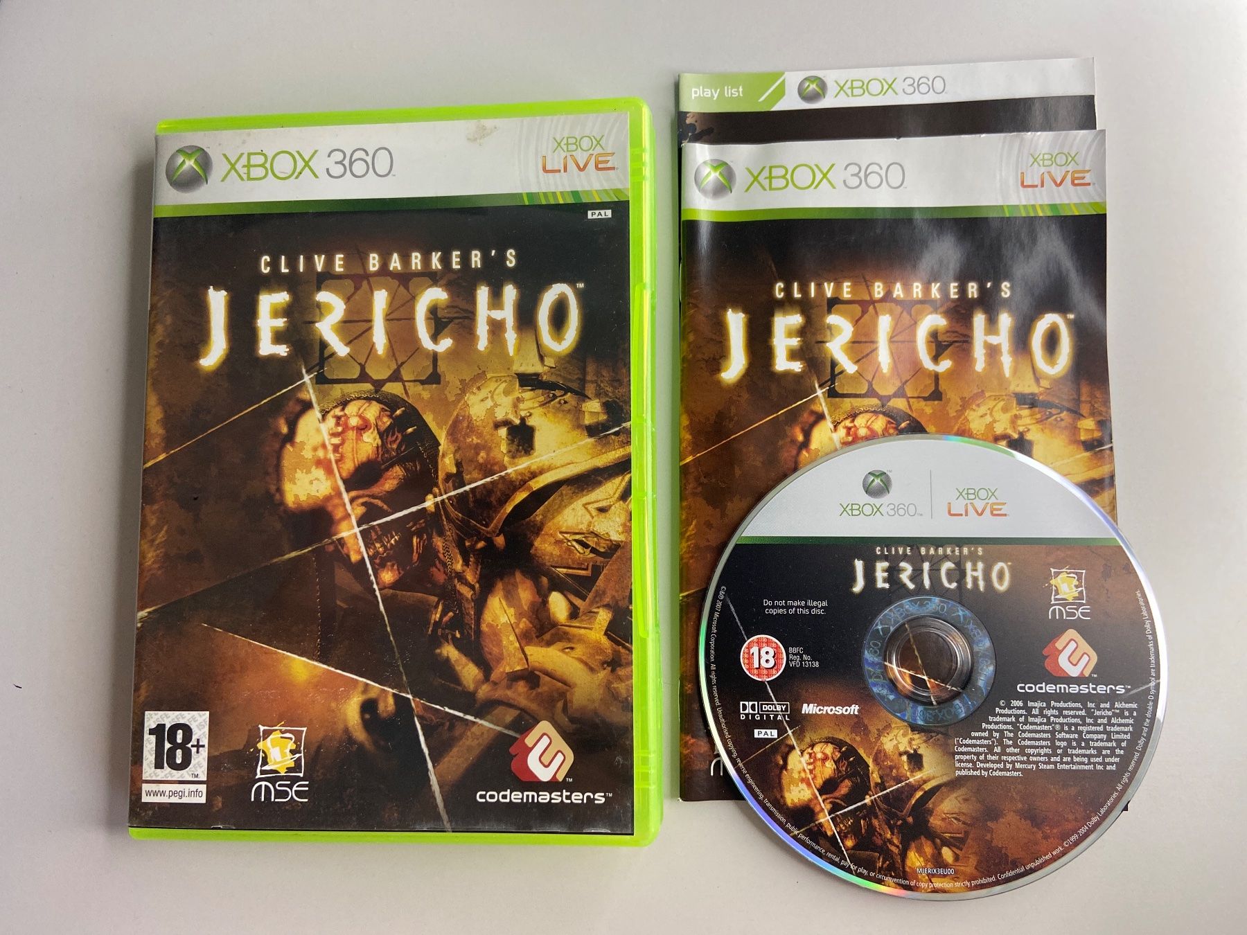 Microsoft Giochi: Jericho - Xbox 360 – Usato da St.gallen venduto da taduz