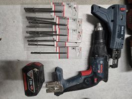 Bosch Schrauber GTB 18V-45 mit MA 55 und Bits gebraucht