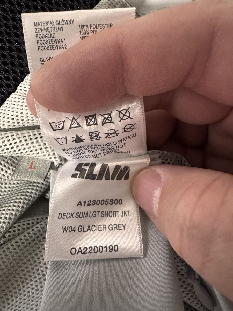 Giacche: SLAM Light Jacket LGT SHORT JACKET W04 Glacier Grey Size L – Nuovo (secondo la descrizione) da Morschach venduto da bic_7kkl 5