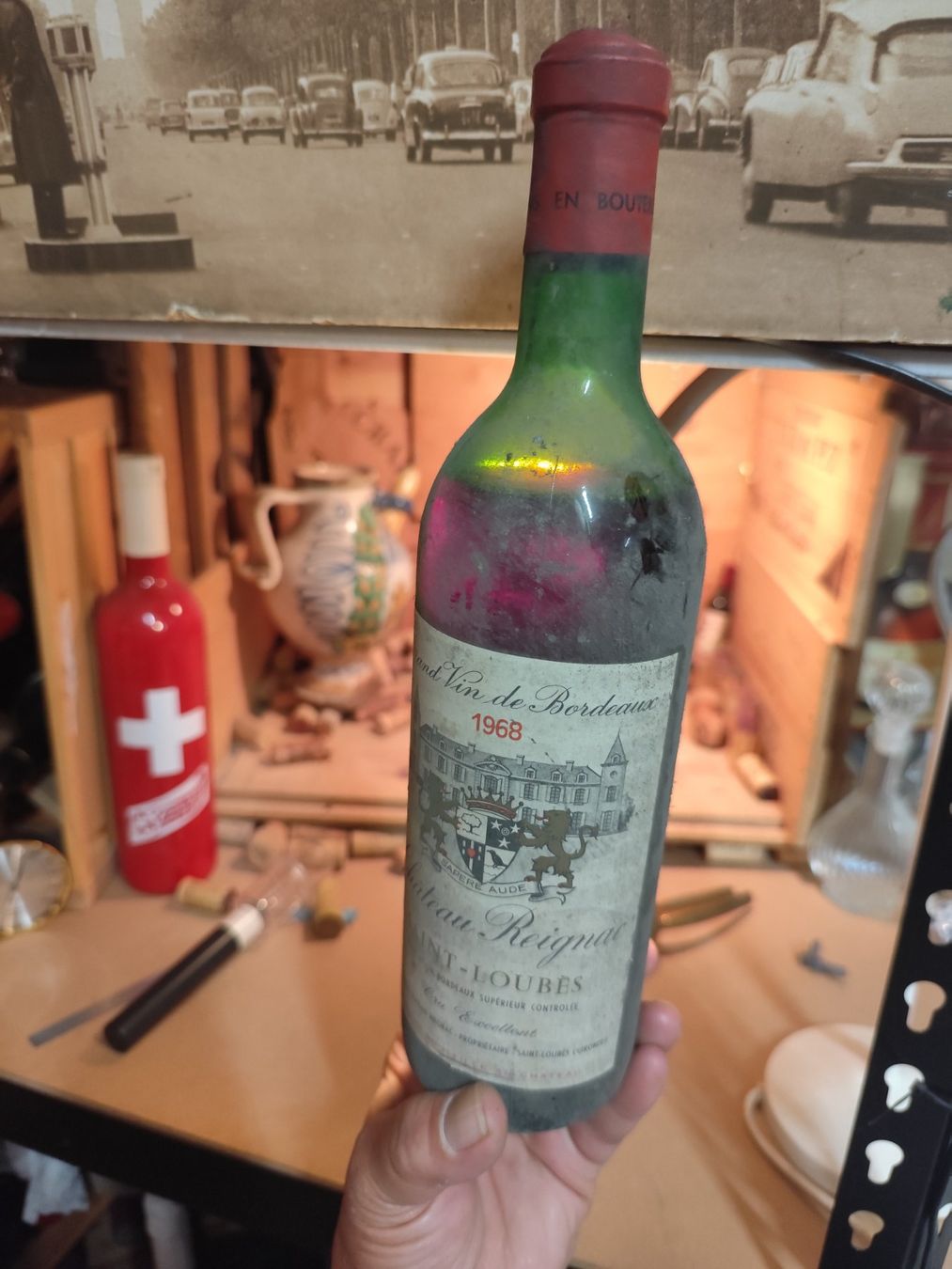 Vino: 1968 Chateau Reignac Cru Excellent – Usato da Büsserach venduto da Vintage-vins 1