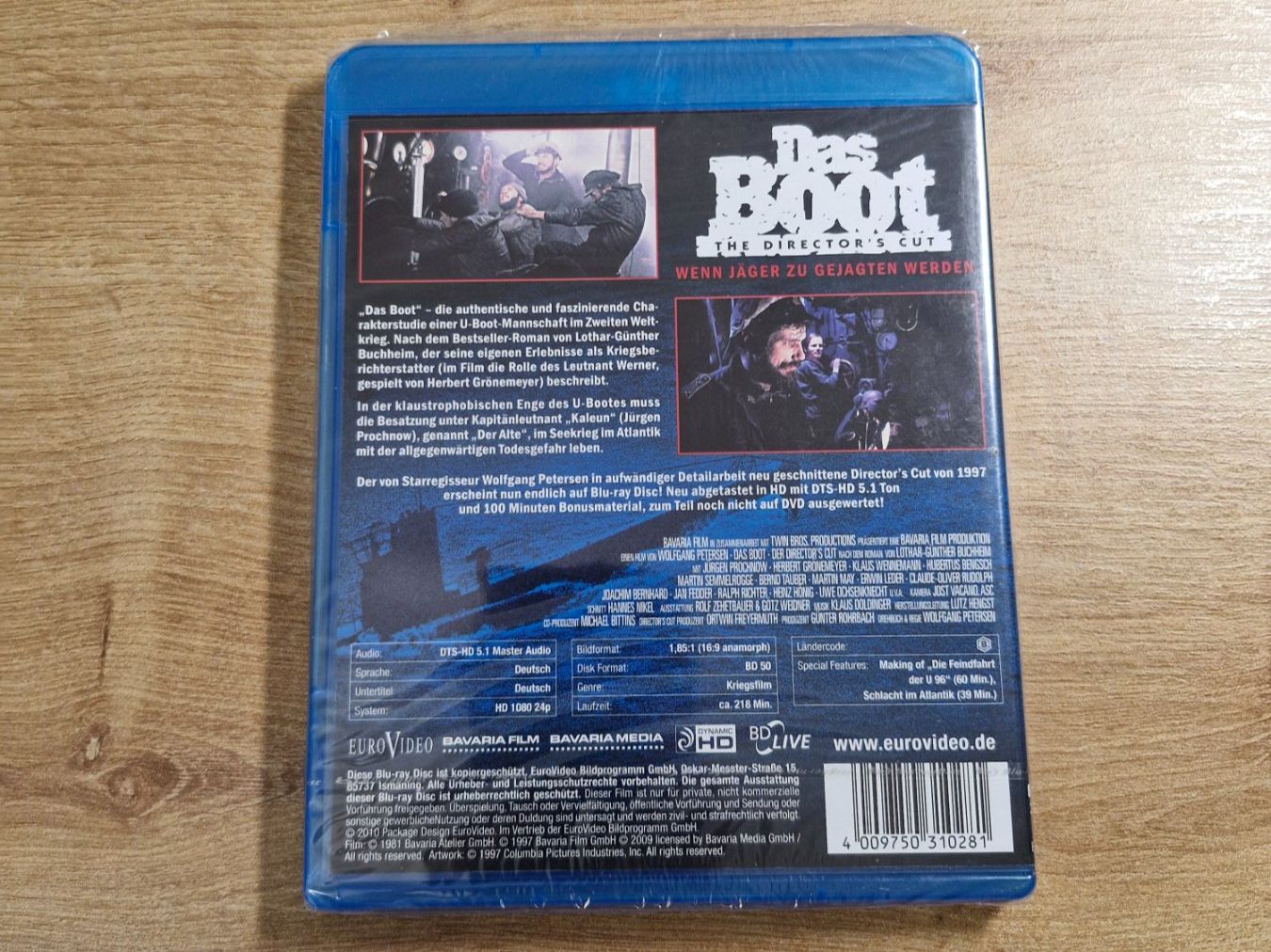 Tutti i DVDs: Das Boot (1981) NEU OVP Bluray – Nuovo e nell'imballaggio originale da Pfungen venduto da Whitie 1