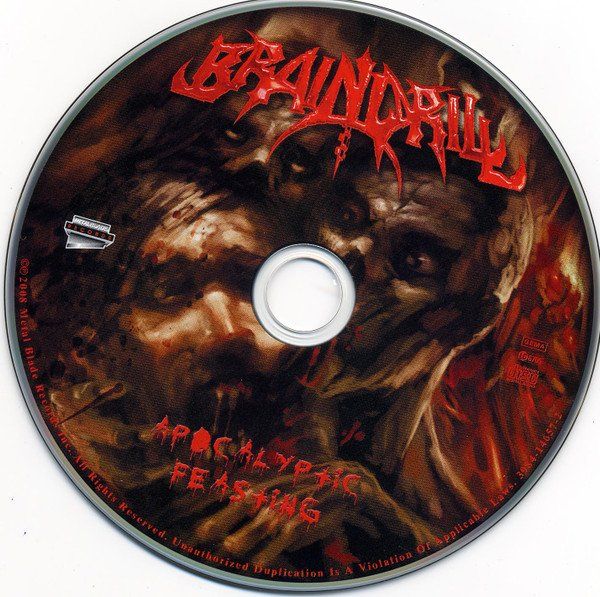 CD: Brain Drill – Apocalyptic Feasting - Vergriffen - c – Usato da Brittnau venduto da Zibu 2