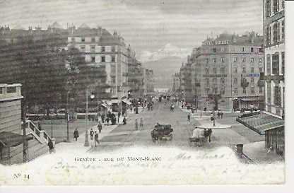 Cartes postales: carte postale Genève – D'occasion à Sorvilier par carose01