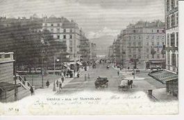 carte postale Genève