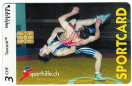 Taxcard Chip-1998 Sportcard Ringen ungebraucht 200 Ex