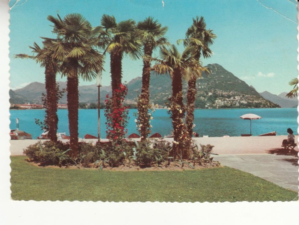 Cartoline postali: Lugano Paradiso ca. 1960 – Usato da Bürglen TG venduto da StampGraf