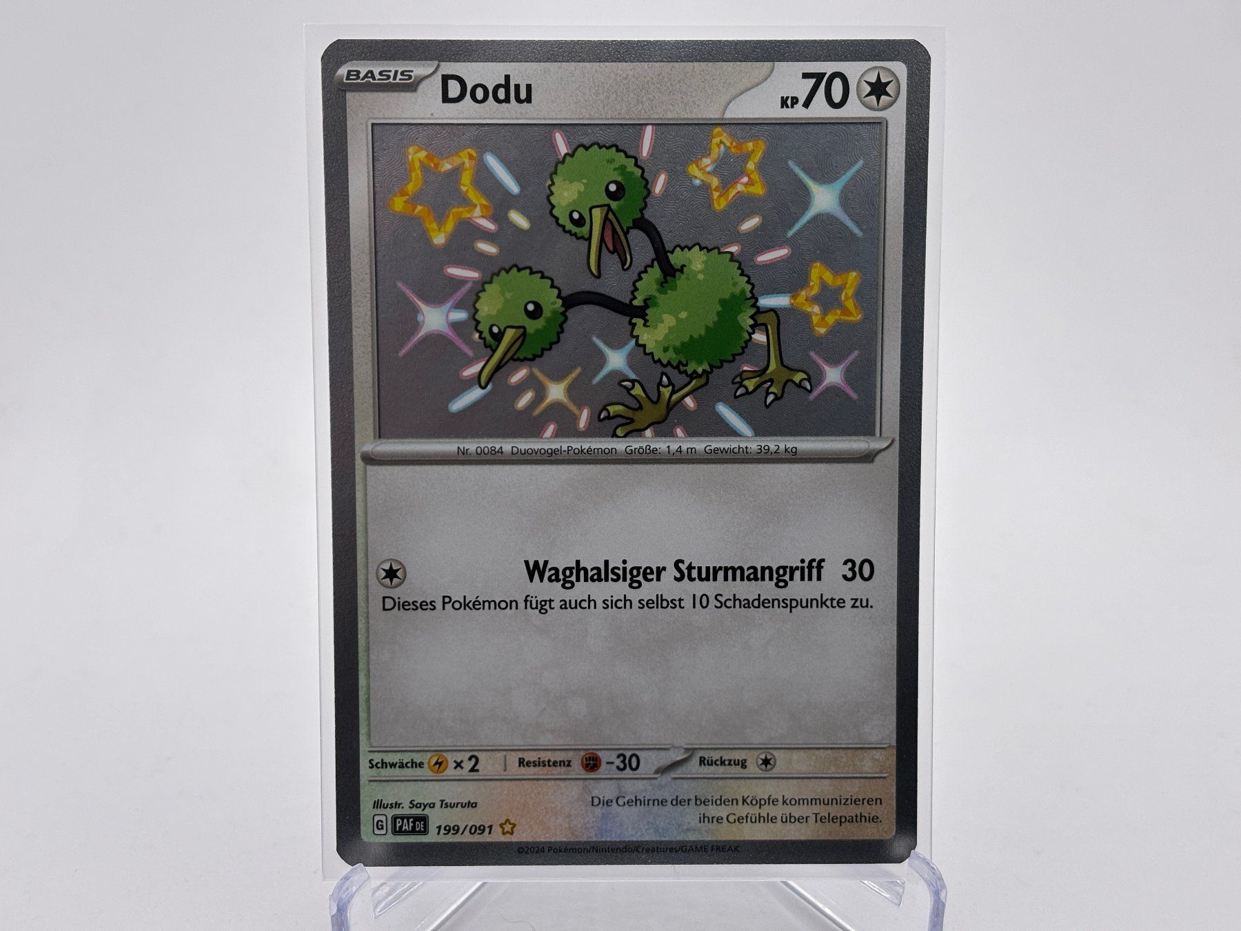 Pokémon Carte collezionabili: Paldeas Schicksale - Dodu  (PAF 199) - DE – Nuovo (secondo la descrizione) da Allschwil venduto da Bullach