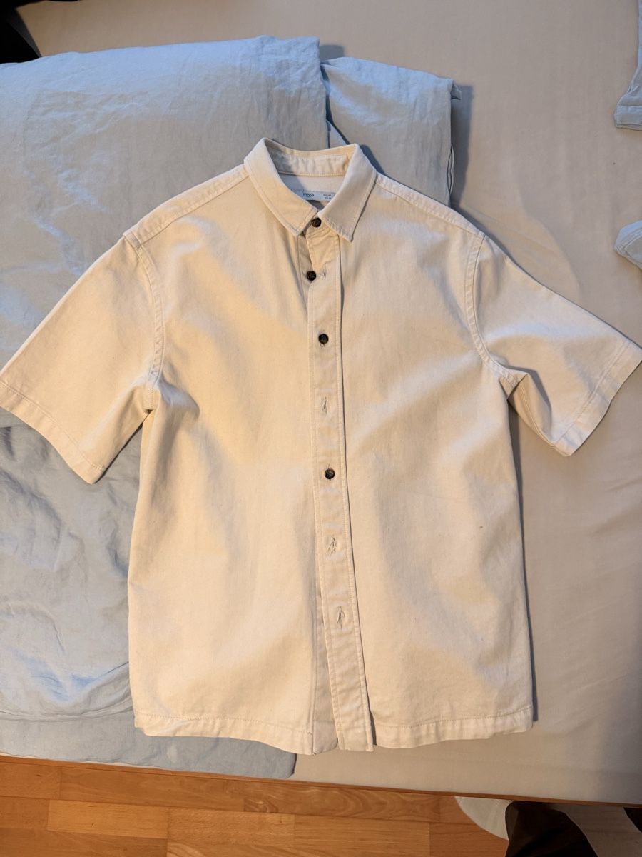 Mango Camicie: Mango Hemd beige, Grösse S – Usato da Windisch venduto da YoungJoel 1