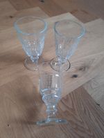 Absinth Gläser, 3 Stück