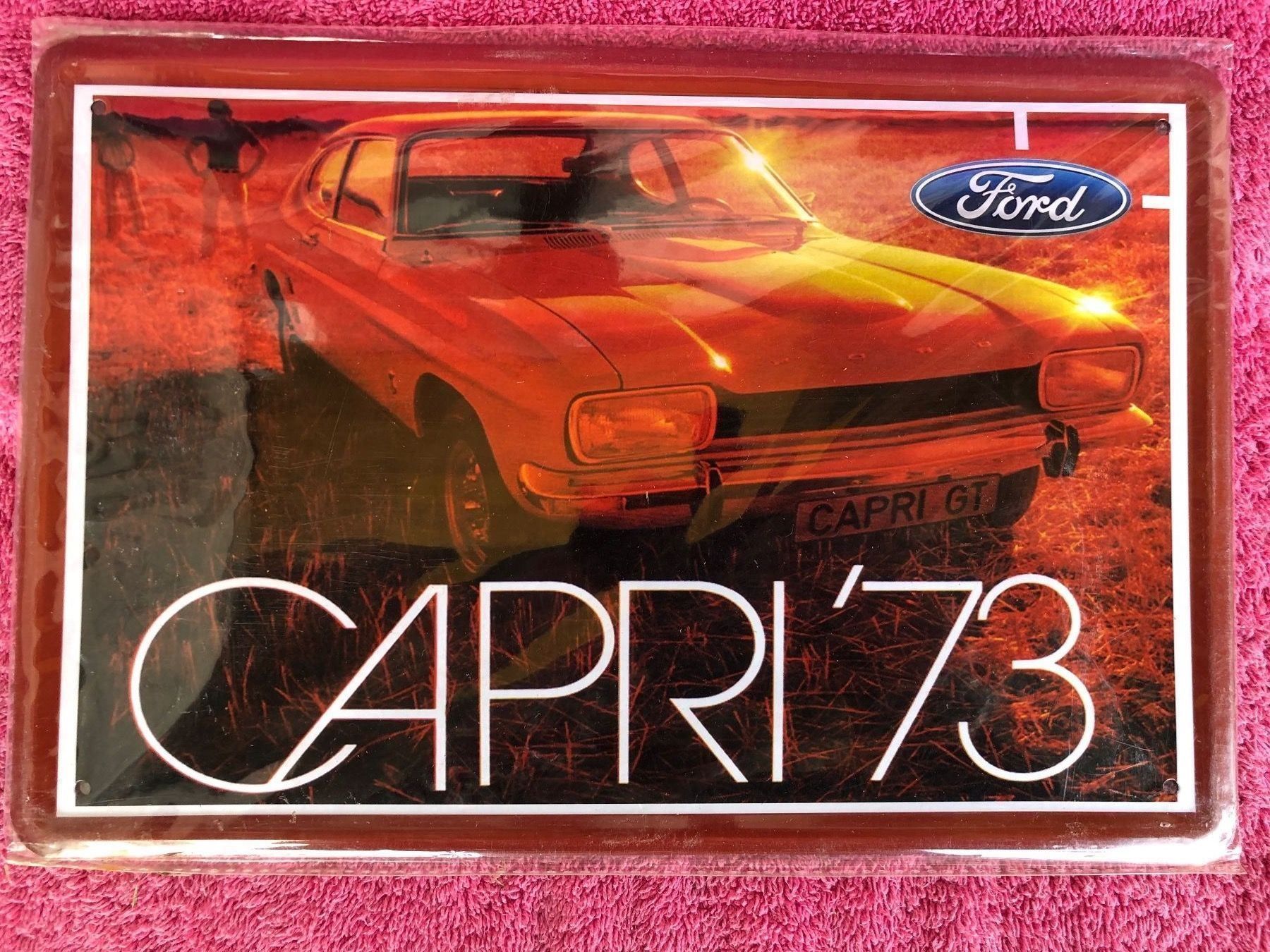 Insegne: Ford capri 1973 Oldtimer classic – Nuovo (secondo la descrizione) da Reinach AG venduto da rares75