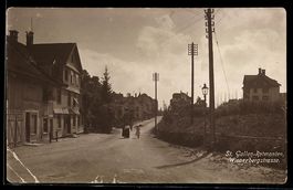 AK St. Gallen, Rotmonten, Partie in der Wienerbergstrasse
