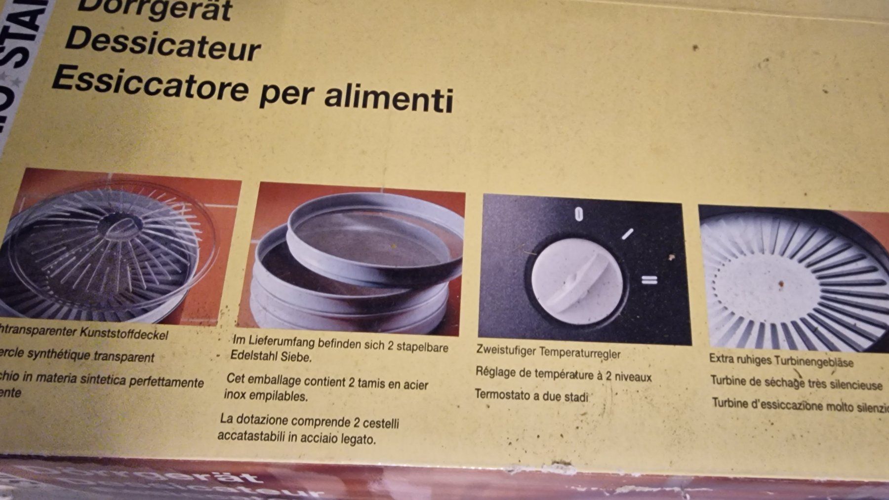 Mio Star Elettrodomestici da cucina: Dörrex von MioStar – Usato da Wil  AG venduto da Kfloh 2