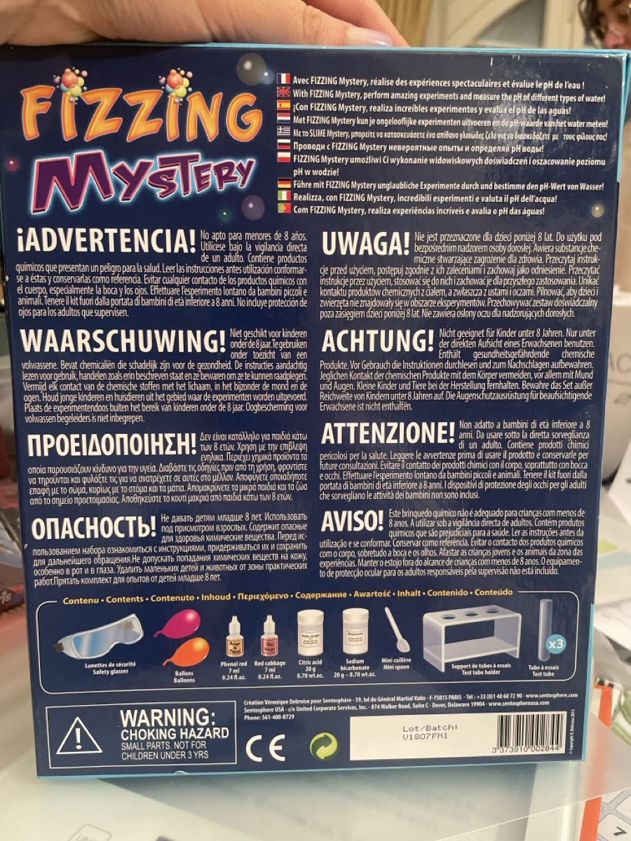 Spiele: Fizzing Mystery – Gebraucht aus Lausanne von log_rrq7 1