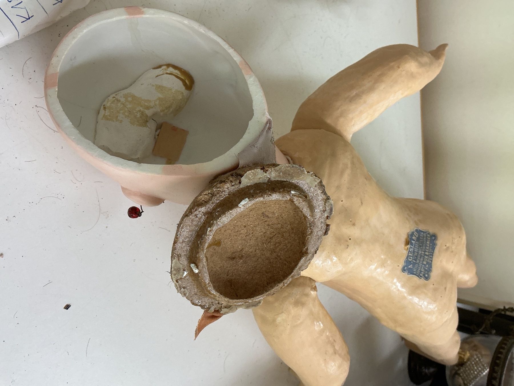 Bambole: Antike Puppe A. Gesland Paris – Usato da Bern venduto da vielerart 5