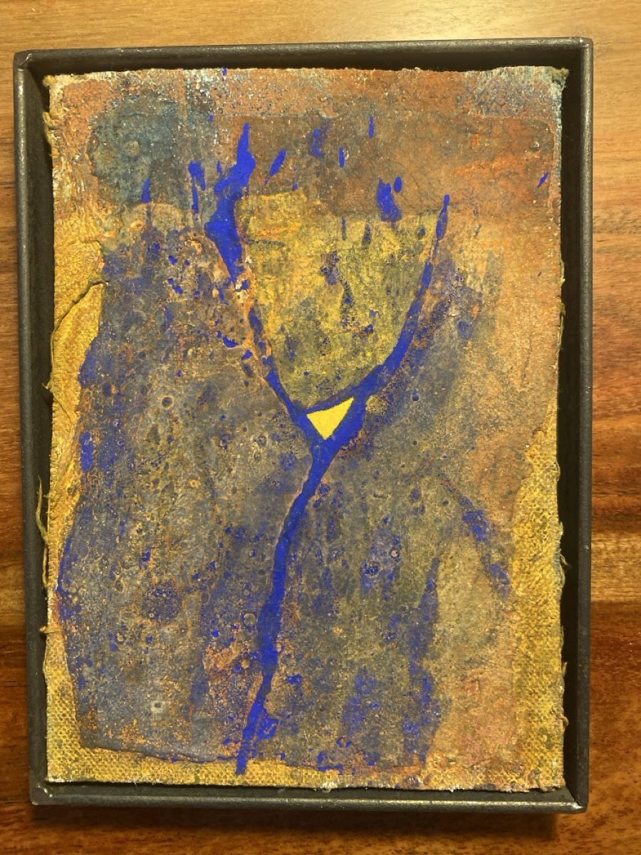 Dipinti: Kunst Ulrico Lanz  mit Metallrahmen – Usato da Zürich venduto da DonRoosli