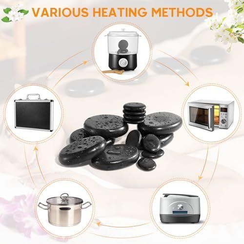 Dispositivi per massaggi: Stone Massage Set 14tlg – Nuovo e nell'imballaggio originale da Hundwil venduto da Stallone5 7